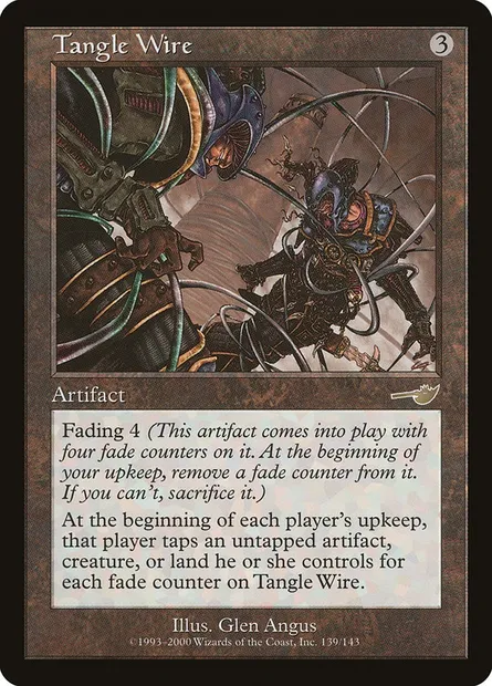 Tangle Wire, Magic card NEM 139 — Nemesis set