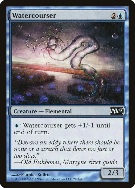 Watercourser, Magic card M13 78 — Magic 2013 set