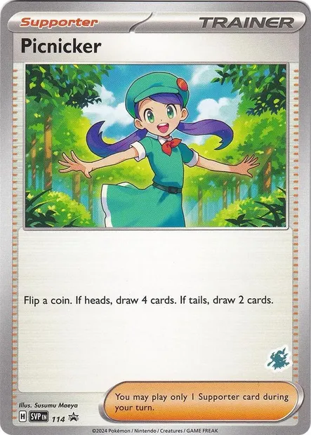Picnicker, Pokémon card BA24 114d — Battle Academy 2024 set