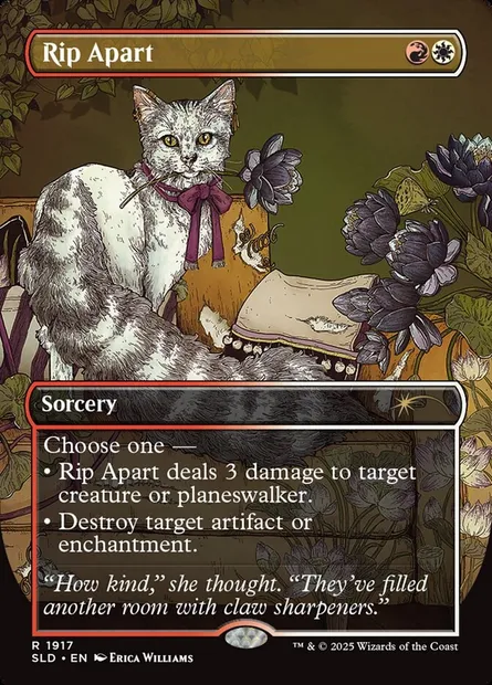 Rip Apart, Magic card SLD 1917 — Secret Lair Drop set