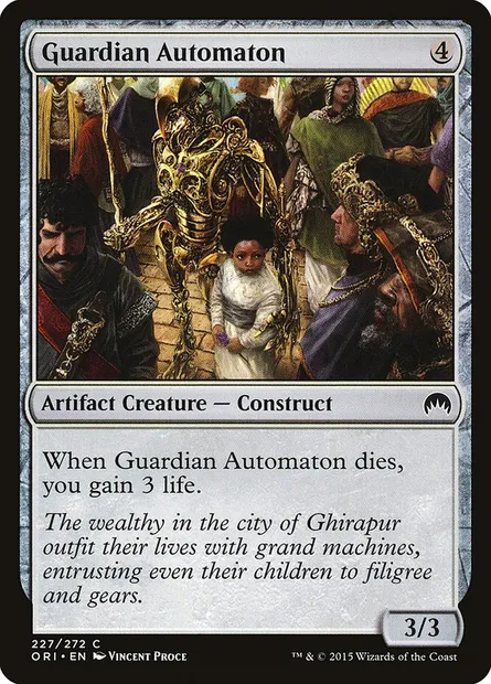 Guardian Automaton, Magic card ORI 227 — Magic Origins set