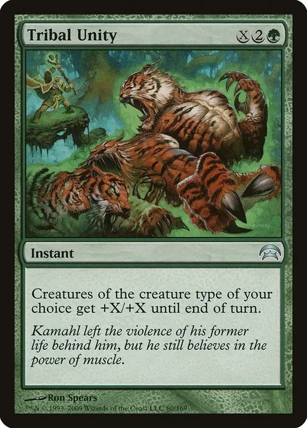 Tribal Unity, Magic card HOP 80 — Planechase set