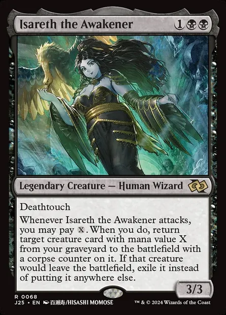 Isareth the Awakener, Magic card J25 68 — Foundations Jumpstart set