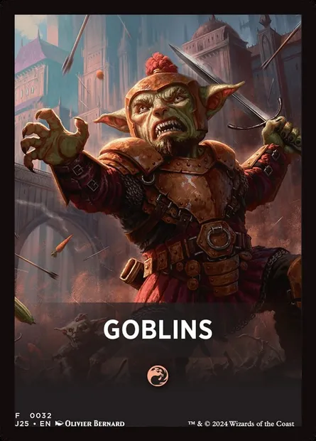 Goblins, Magic card FJ25 32 — Foundations Jumpstart Front Cards set