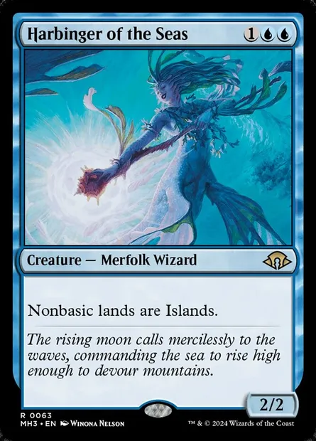 Harbinger of the Seas, Magic card MH3 63 — Modern Horizons 3 set