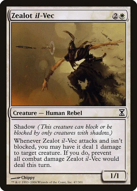 Zealot il-Vec, Magic card TSP 47 — Time Spiral set