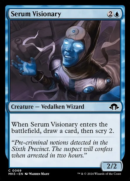 Serum Visionary, Magic card MH3 69 — Modern Horizons 3 set