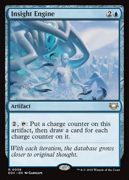 Insight Engine, Magic card EOC 6 — Edge of Eternities Commander set