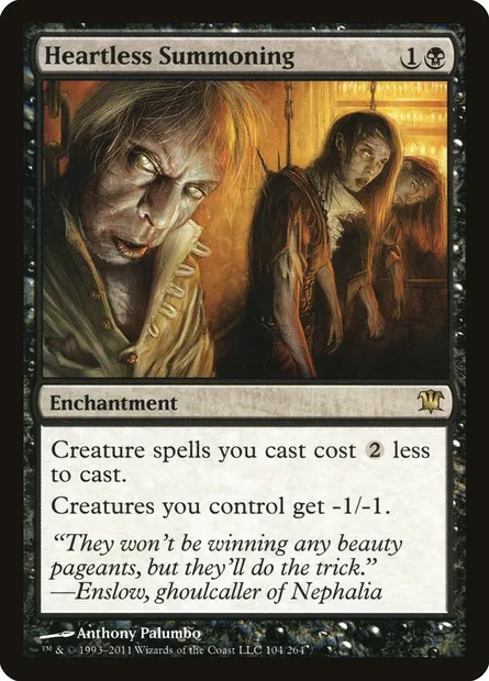 Heartless Summoning, Magic card ISD 104 — Innistrad set