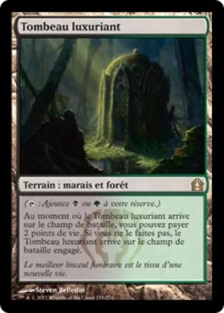 Tombeau luxuriant, carte Magic RTR 243 — extension Retour à Ravnica