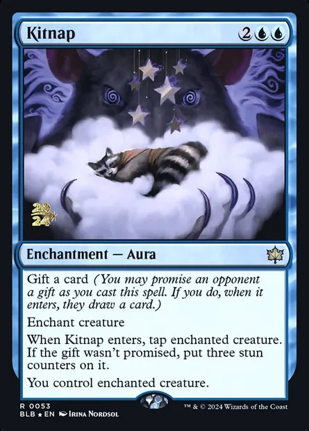 Kitnap, Magic card PBLB 53s — Bloomburrow Promos set