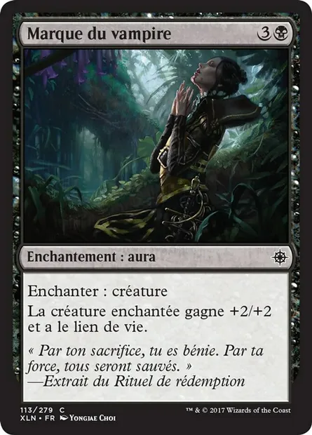 Marque du vampire, carte Magic XLN 113 — extension Ixalan