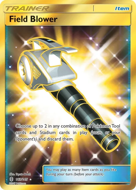 Field Blower, Pokémon card GRI 163 — Guardians Rising set