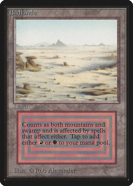 Désolation, carte Magic LEB 278 — extension Limited Edition Beta