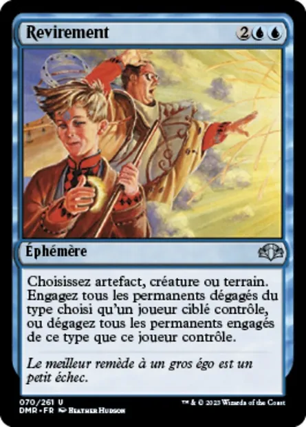 Revirement, carte Magic DMR 70 — extension Dominaria Remastered