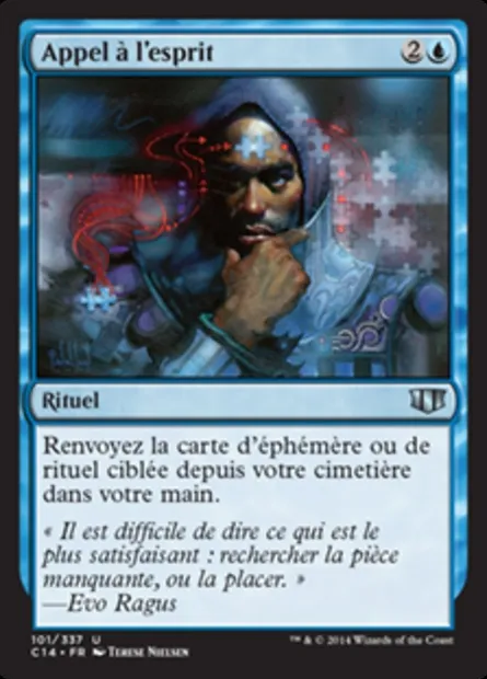 Appel à l'esprit, carte Magic C14 101 — extension Commander 2014