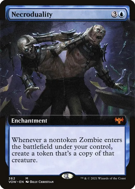Necroduality, Magic card VOW 362 — Innistrad: Crimson Vow set