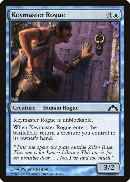 Keymaster Rogue, Magic card GTC 39 — Gatecrash set