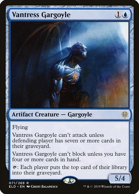 Vantress Gargoyle, Magic card ELD 71 — Throne of Eldraine set
