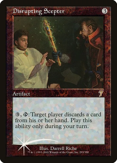 Disrupting Scepter, Magic card 7ED 293★ — Seventh Edition set