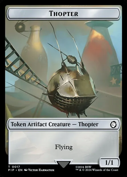 Thopter, Magic card TPIP 17 — Fallout Tokens set