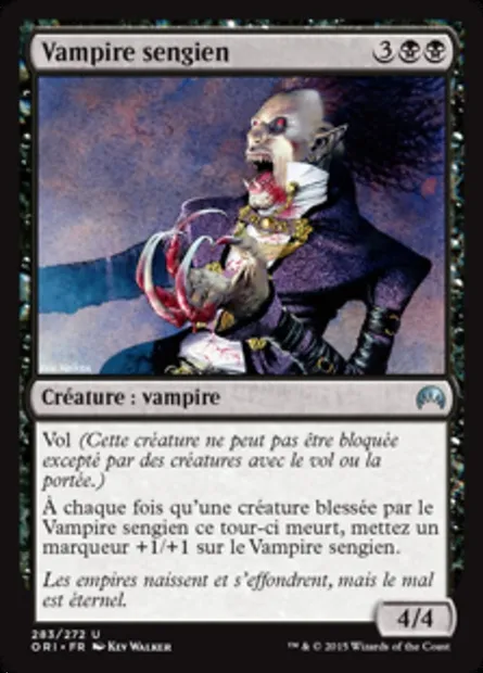 Vampire sengien, carte Magic ORI 283 — extension Magic Origines