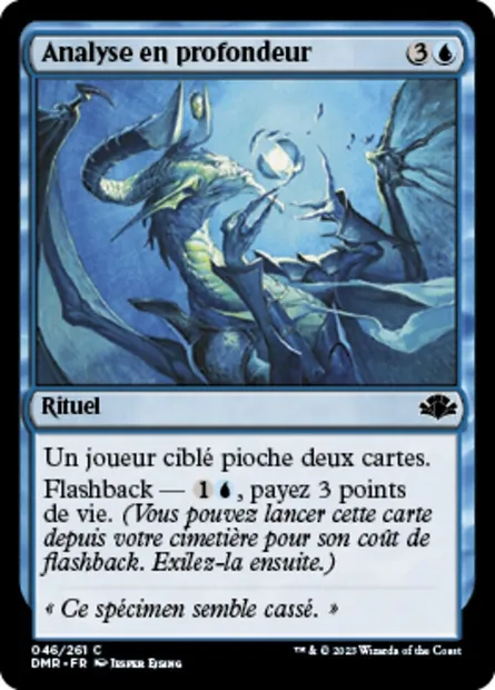 Analyse en profondeur, carte Magic DMR 46 — extension Dominaria Remastered
