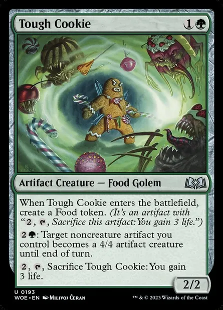 Tough Cookie, Magic card WOE 193 — Wilds of Eldraine set