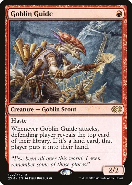 Goblin Guide, Magic card 2XM 127 — Double Masters set