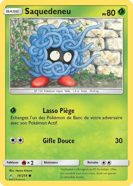 Saquedeneu, carte Pokémon UNB 16 — extension Alliance Infaillible