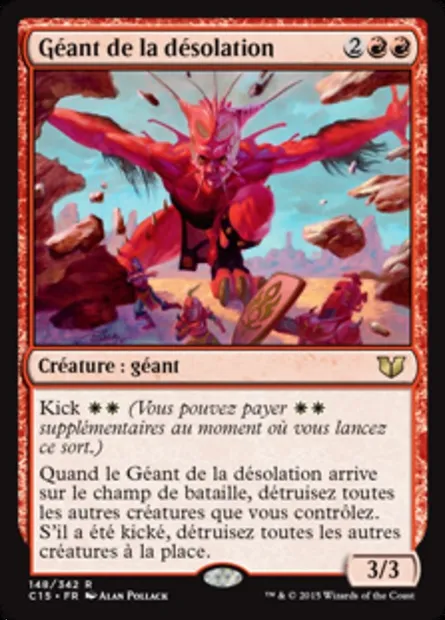 Géant de la désolation, carte Magic C15 148 — extension Commander 2015