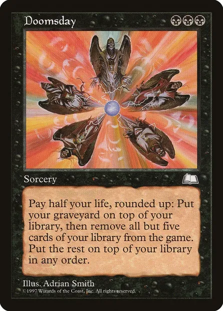 Doomsday, Magic card WTH 66 — Weatherlight set