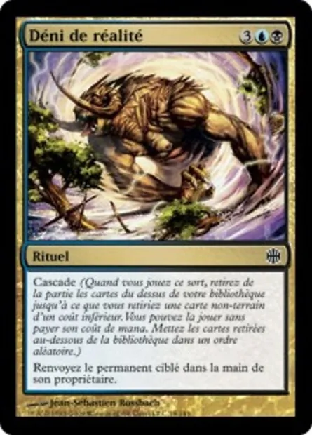 Déni de réalité, carte Magic ARB 19 — extension La Renaissance d'Alara