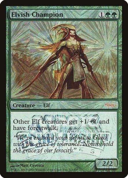 Elvish Champion, Magic card PSUS 17 — Junior Super Series set
