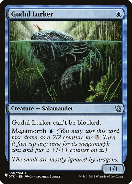 Gudul Lurker, Magic card PLST DTK-56 — The List set