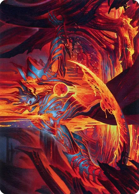 Free from Flesh // Free from Flesh, Magic card AONE 27 — Phyrexia: All Will Be One Art Series set