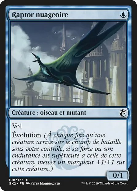 Raptor nuageoire, carte Magic GK2 108 — extension RNA Guild Kit