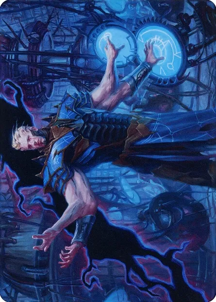 Ertai Resurrected // Ertai Resurrected, Magic card ADMU 45 — Dominaria United Art Series set