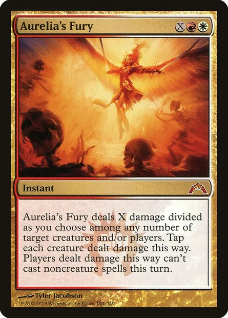 Aurelia's Fury, Magic card GTC 144 — Gatecrash set