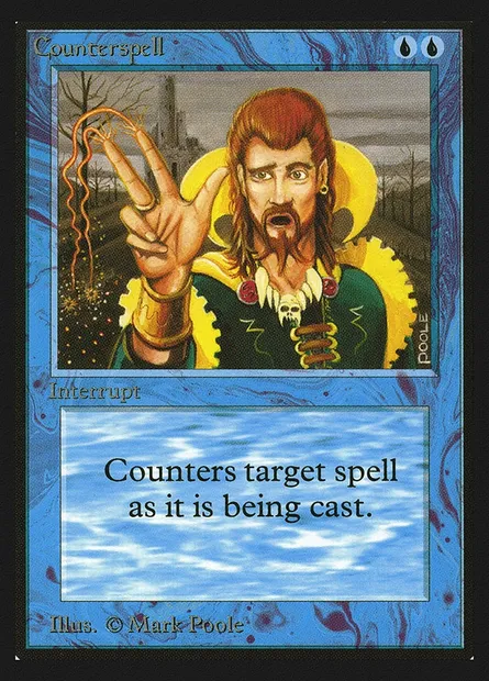 Counterspell, Magic card CEI 55 — Intl. Collectors' Edition set