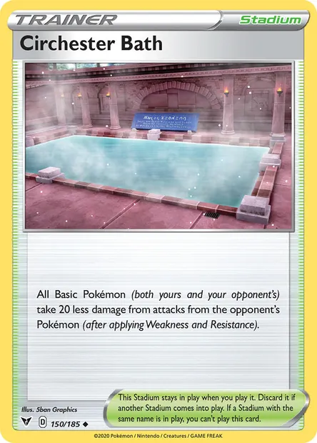 Circhester Bath, Pokémon card VIV 150 — Vivid Voltage set