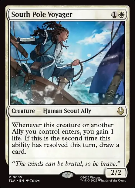 South Pole Voyager, Magic card TLA 35 — Avatar: The Last Airbender set