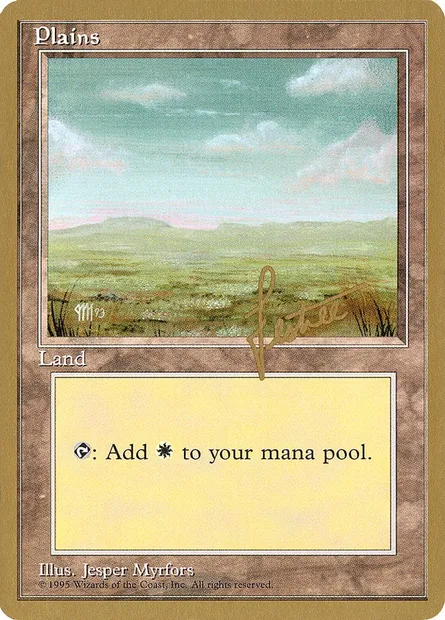 Plains, Magic card PTC bl364 — Pro Tour Collector Set set