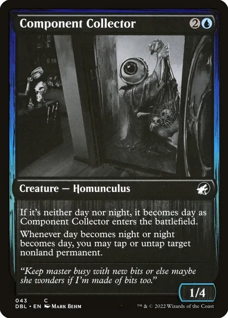 Component Collector, Magic card DBL 43 — Innistrad: Double Feature set