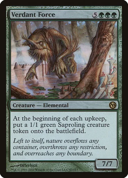 Verdant Force, Magic card DPA 87 — Duels of the Planeswalkers set