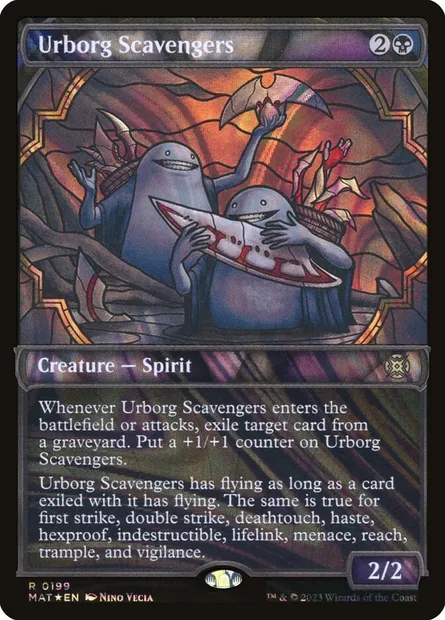 Charognards d'Urborg, carte Magic MAT 199 — extension L'invasion des machines : le jour d'après