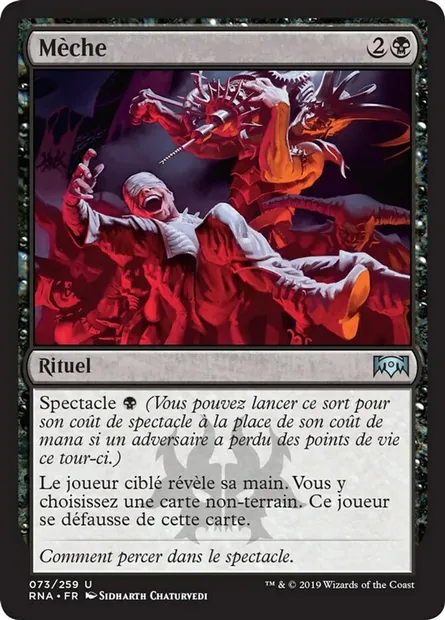 Mèche, carte Magic RNA 73 — extension L'allégeance de Ravnica