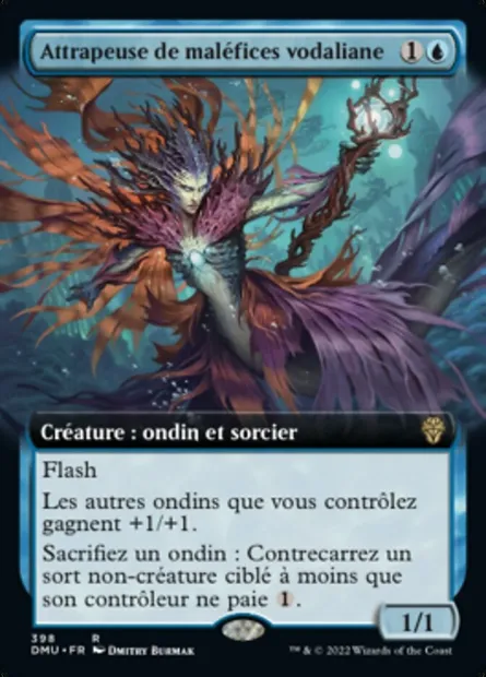 Vodalian Hexcatcher, carte Magic DMU 398 — extension Dominaria Uni