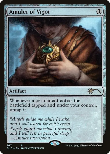 Amulet of Vigor, Magic card SLD 167 — Secret Lair Drop set
