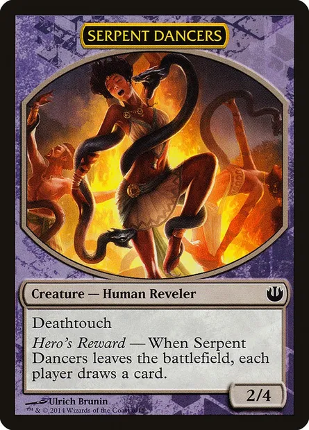 Serpent Dancers, Magic card TDAG 6 — Defeat a God set
